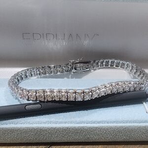 Epiphany diamonique tennis bracelet